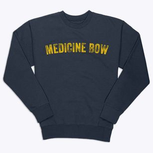 Medicine Bow Wyoming Timeless Retro Premium Crewneck Sweatshirt