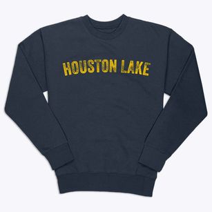 Houston Lake Missouri Timeless Retro Premium Crewneck Sweatshirt