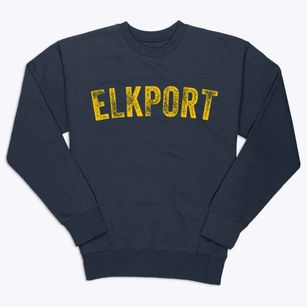Elkport Iowa Timeless Retro Premium Crewneck Sweatshirt