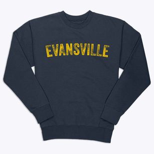 Evansville Alaska Timeless Retro Premium Crewneck Sweatshirt