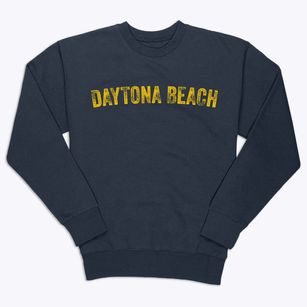 Daytona Beach Florida Timeless Retro Premium Crewneck Sweatshirt