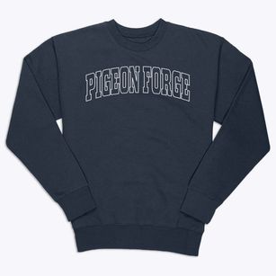 Pigeon Forge Tennessee Trendy Block Premium Crewneck Sweatshirt