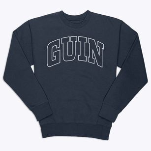 Guin Alabama Trendy Block Premium Crewneck Sweatshirt