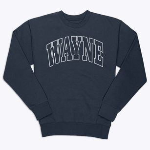 Wayne New York Trendy Block Premium Crewneck Sweatshirt