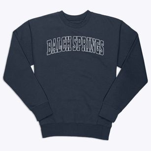 Balch Springs Texas Trendy Block Premium Crewneck Sweatshirt