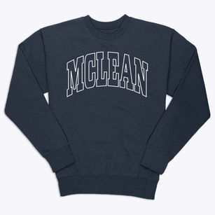 Mclean Texas Trendy Block Premium Crewneck Sweatshirt