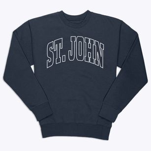 St. John Washington Trendy Block Premium Crewneck Sweatshirt