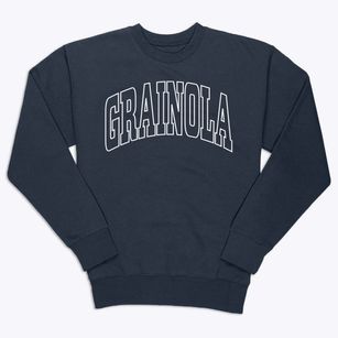 Grainola Oklahoma Trendy Block Premium Crewneck Sweatshirt