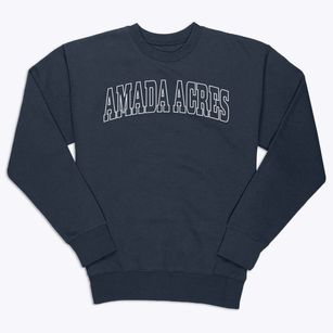 Amada Acres Texas Trendy Block Premium Crewneck Sweatshirt