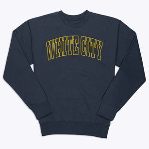 White City Florida Trendy Block Premium Crewneck Sweatshirt
