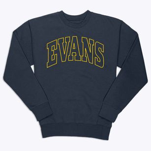 Evans Georgia Trendy Block Premium Crewneck Sweatshirt