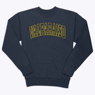 Valparaiso Indiana Trendy Block Premium Crewneck Sweatshirt