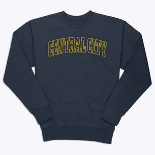Central City Illinois Trendy Block Premium Crewneck Sweatshirt