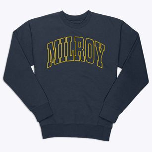 Milroy Indiana Trendy Block Premium Crewneck Sweatshirt
