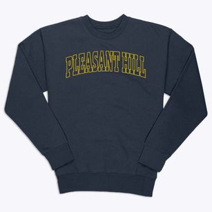 Pleasant Hill North Carolina Trendy Block Premium Crewneck Sweatshirt