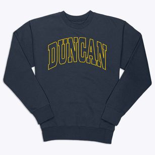 Duncan Mississippi Trendy Block Premium Crewneck Sweatshirt