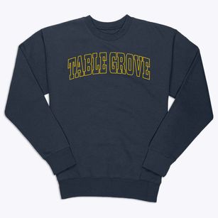 Table Grove Illinois Trendy Block Premium Crewneck Sweatshirt
