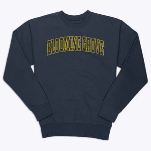 Blooming Grove New York Trendy Block Premium Crewneck Sweatshirt