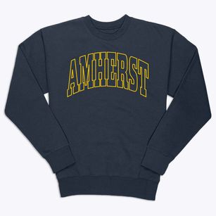 Amherst Maine Trendy Block Premium Crewneck Sweatshirt