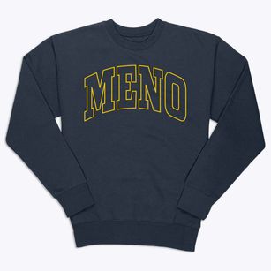 Meno Oklahoma Trendy Block Premium Crewneck Sweatshirt