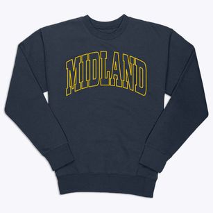 Midland Virginia Trendy Block Premium Crewneck Sweatshirt