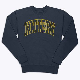 Kittery Maine Trendy Block Premium Crewneck Sweatshirt