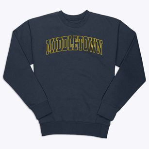 Middletown Kentucky Trendy Block Premium Crewneck Sweatshirt