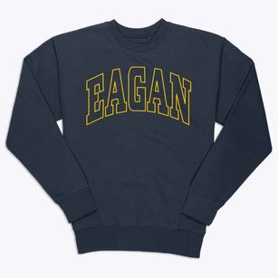 Eagan Minnesota Trendy Block Premium Crewneck Sweatshirt