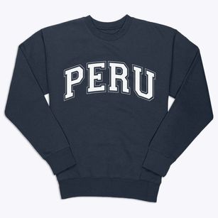 Peru New York Varsity Premium Crewneck Sweatshirt