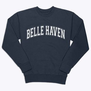 Belle Haven Virginia Varsity Premium Crewneck Sweatshirt