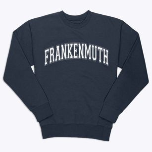 Frankenmuth Michigan Varsity Premium Crewneck Sweatshirt