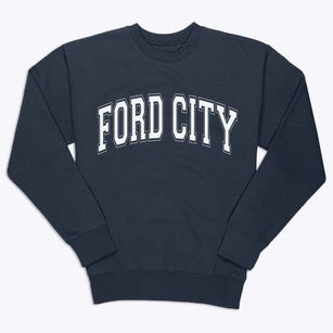 Ford City California Varsity Premium Crewneck Sweatshirt