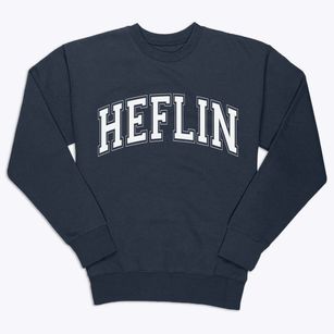 Heflin Alabama Varsity Premium Crewneck Sweatshirt