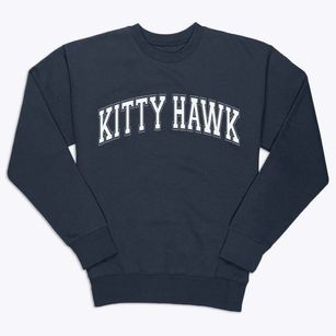 Kitty Hawk North Carolina Varsity Premium Crewneck Sweatshirt