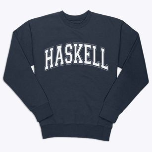 Haskell Texas Varsity Premium Crewneck Sweatshirt