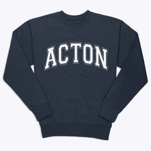 Acton Maine Varsity Premium Crewneck Sweatshirt