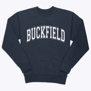 Buckfield Maine Varsity Premium Crewneck Sweatshirt