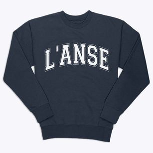 L'anse Michigan Varsity Premium Crewneck Sweatshirt