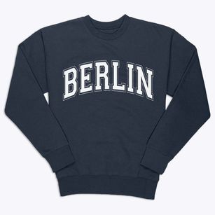Berlin New York Varsity Premium Crewneck Sweatshirt