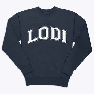 Lodi New York Varsity Premium Crewneck Sweatshirt