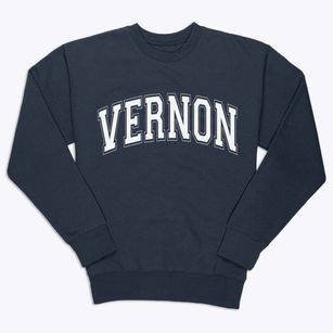 Vernon Connecticut Varsity Premium Crewneck Sweatshirt