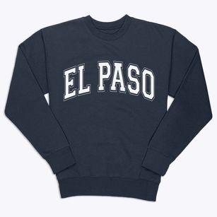 El Paso Texas Varsity Premium Crewneck Sweatshirt