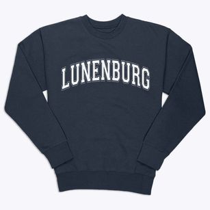 Lunenburg Vermont Varsity Premium Crewneck Sweatshirt