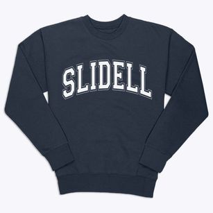 Slidell Louisiana Varsity Premium Crewneck Sweatshirt