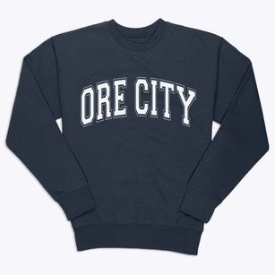Ore City Texas Varsity Premium Crewneck Sweatshirt