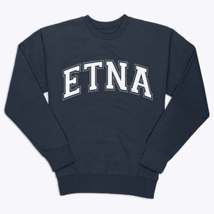 Etna Maine Varsity Premium Crewneck Sweatshirt