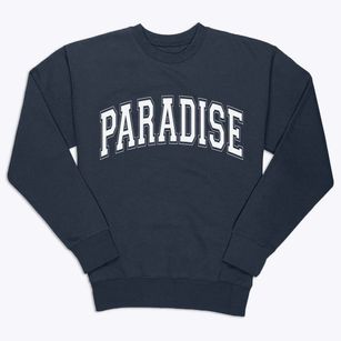 Paradise California Varsity Premium Crewneck Sweatshirt