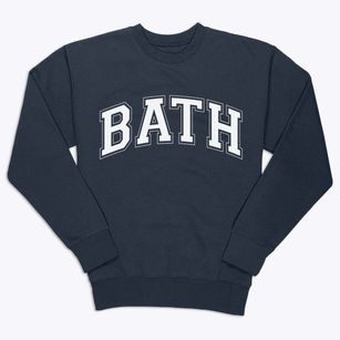 Bath New Hampshire Varsity Premium Crewneck Sweatshirt