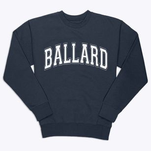 Ballard Utah Varsity Premium Crewneck Sweatshirt