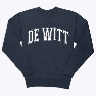De Witt New York Varsity Premium Crewneck Sweatshirt